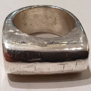 HQM Sterling Silver 'Thor' Ring