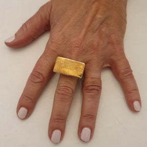 HQM Bronze 'Tswana' Ring