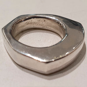 HQM Sterling Silver 'Grace' Ring