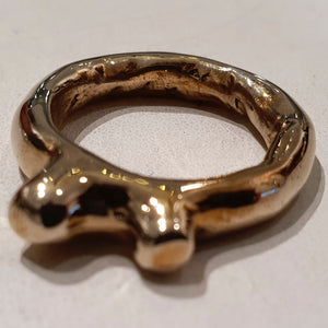 HQM Bronze Double 'Horne' Ring