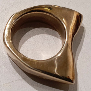 HQM Solid Bronze 'Kat' Ring