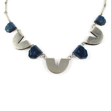 Load image into Gallery viewer, Vintage 1930&#39;s Jakob Bengel Necklace - Galalith and Chrome