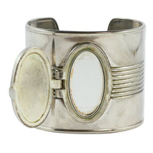 Load image into Gallery viewer, Jean Paul Gaultier Vintage Iconic Steel Perfume Tin Can Cuff c. 1990