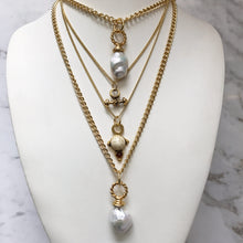 Load image into Gallery viewer, HQM Layering Necklaces - Various Vintage Charms or Baroque Pearls - Each Sold Separately