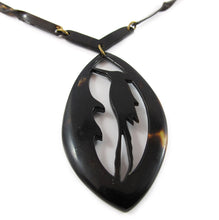 Load image into Gallery viewer, Vintage Italian Tortoiseshell Necklace c. 1910