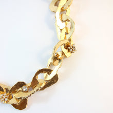 Load image into Gallery viewer, Ciner NY Crystal Chunky Link Disc Chain Necklace