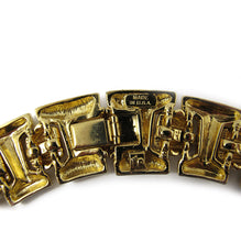 Load image into Gallery viewer, Vintage Signed &#39;Valentino&#39; Vintage Gold Plated Collar Necklace
