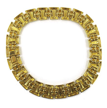 Load image into Gallery viewer, Vintage Signed &#39;Valentino&#39; Vintage Gold Plated Collar Necklace