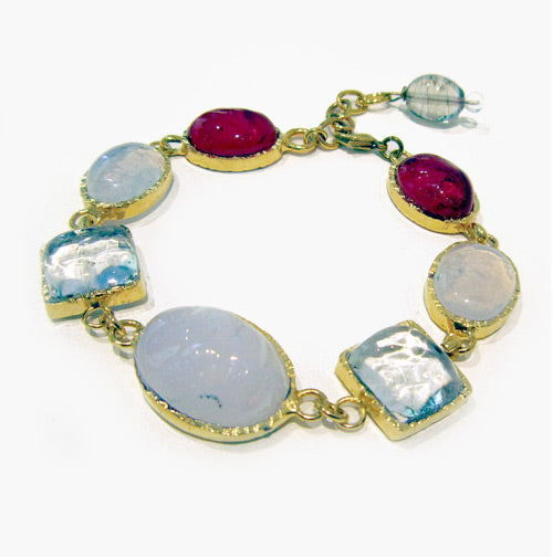 Pate-de-Verre Bracelet