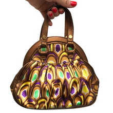 Load image into Gallery viewer, Emilio Pucci Vintage Silk - Leather Purse c. 1990