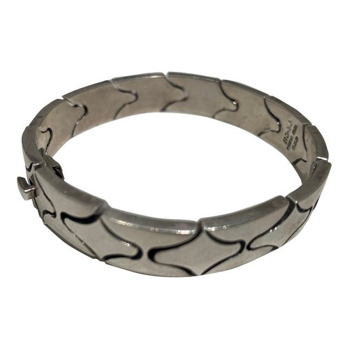 Vintage Unsigned Silver Multi Link Chain Bracelet