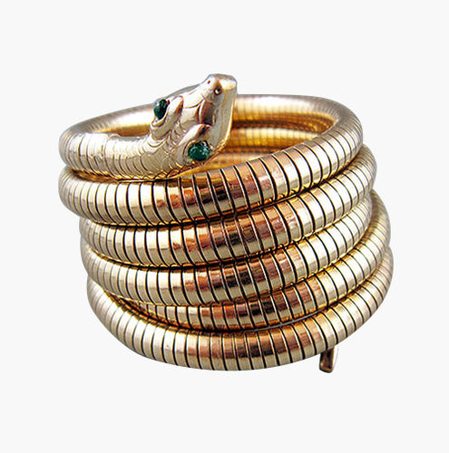Vintage Snake Cuff