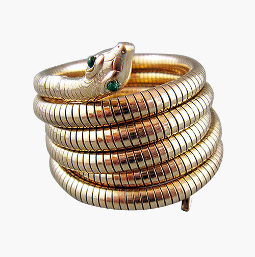 Vintage Snake Cuff