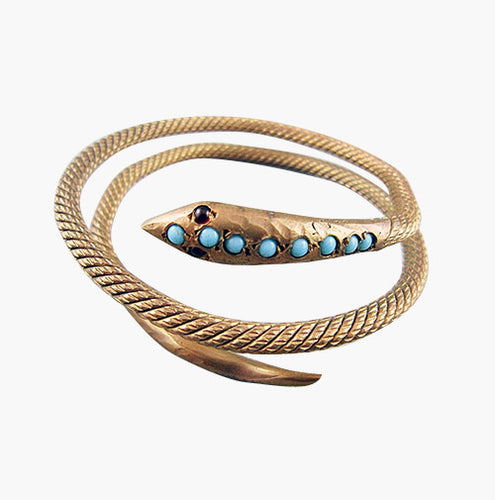 Vintage Snake Cuff