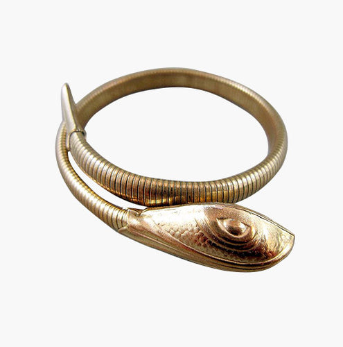 Vintage Snake Cuff
