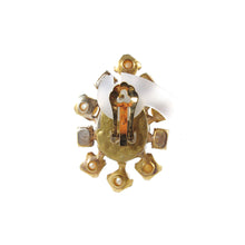 Load image into Gallery viewer, Harlequin Market Austrian Crystal and Faux Pearl Earrings