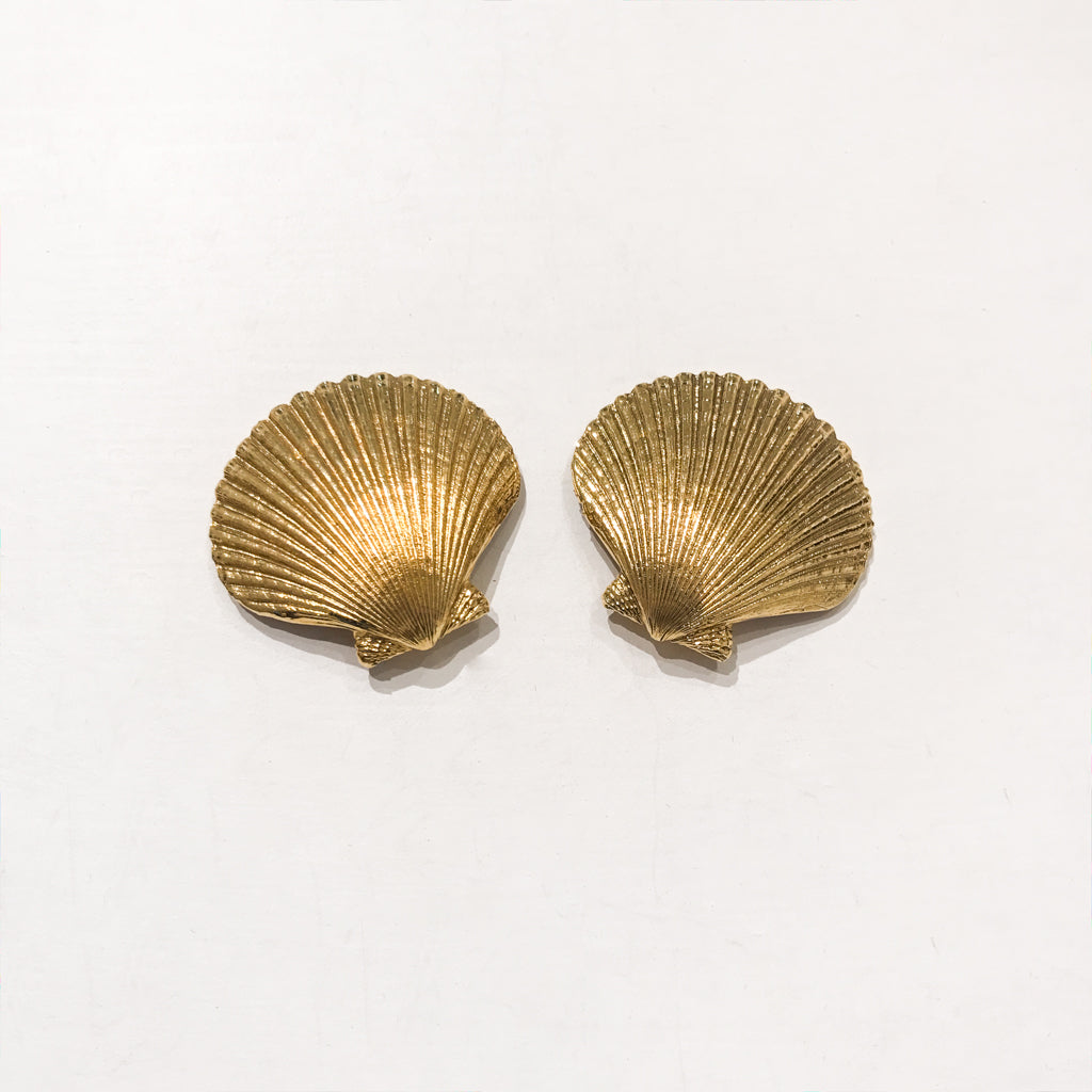 Whimsical Shell Vintage Signed 