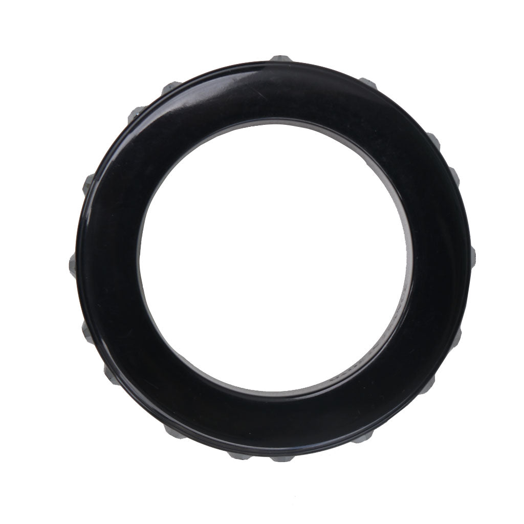 Lanvin Vintage Black Resin & Rhinestone Bangle Bracelet c.1990s