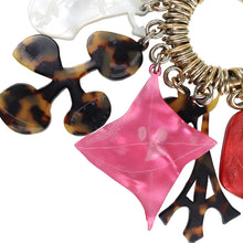 Load image into Gallery viewer, Christian Lacroix Signed Vintage Multi Key Chain c.1990s - Harlequin Market