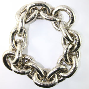 Kenneth Jay Lane "KJL" Statement Chunky Oversized Chain Necklace