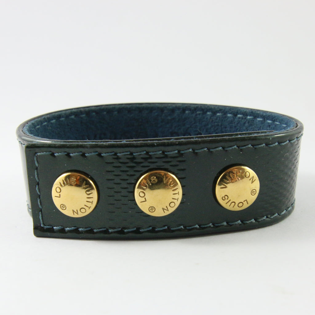 Vintage Signed Limited Edition Louis Vuitton 'Verona 2001' Cuff Bangle