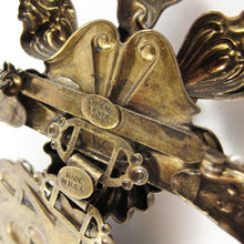 Load image into Gallery viewer, Signed &#39;Vrba&#39; Military Style Brooch Brooch