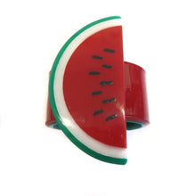 Load image into Gallery viewer, Harlequin Market - HQM Pop Art Acrylic Watermelon Cuff